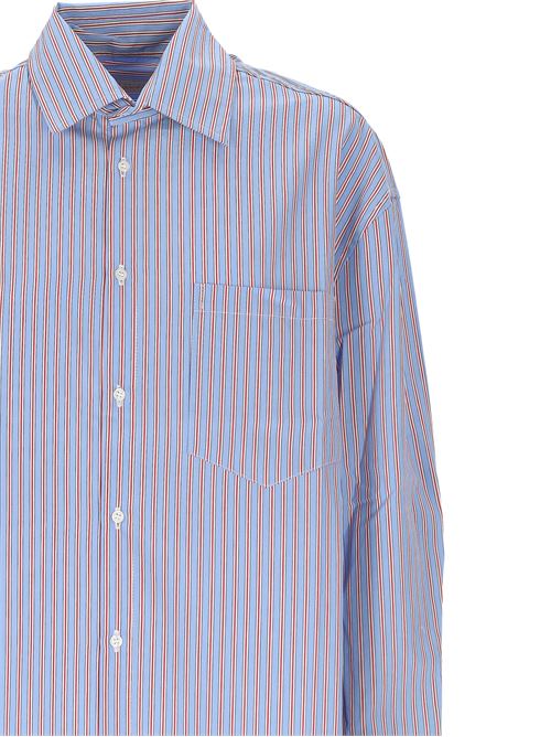 Boyfriend shirt, embroidered Ciao Amore logo GIADA BENINCASA | S25T211113
